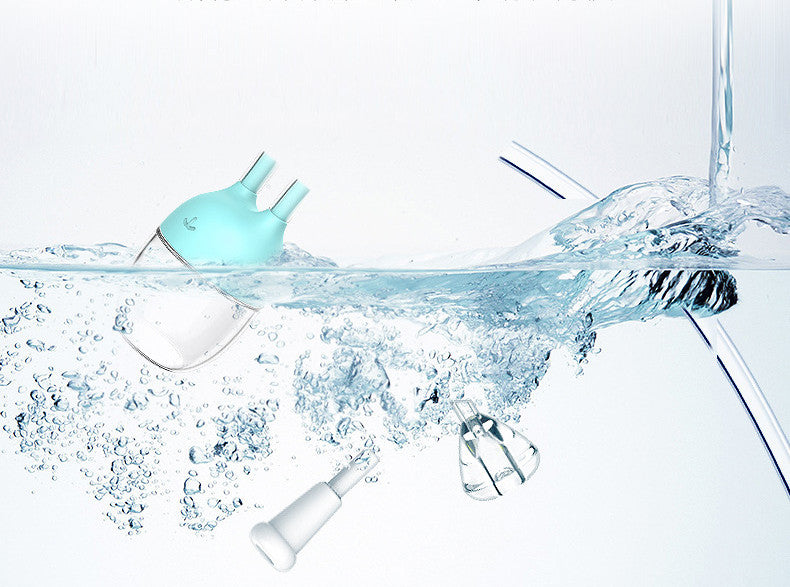 Praktischer, babysicherer Nasenreiniger mit Vakuumsaugfunktion zum Absaugen von Nasenschleim und laufendem Nasenschleim – für die gesunde Pflege von Babys und Kindern.