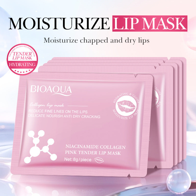 Niacinamid-Kollagen-Lippenmaske zur Vorbeugung von rissigen Lippen