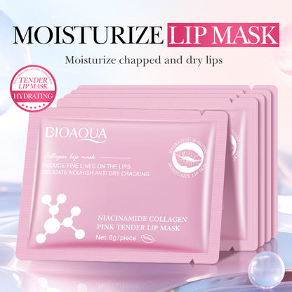 Niacinamid-Kollagen-Lippenmaske zur Vorbeugung von rissigen Lippen