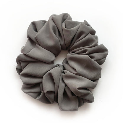 Großer Kopfstrauß aus Chiffon, Dickdarmring, Haarring