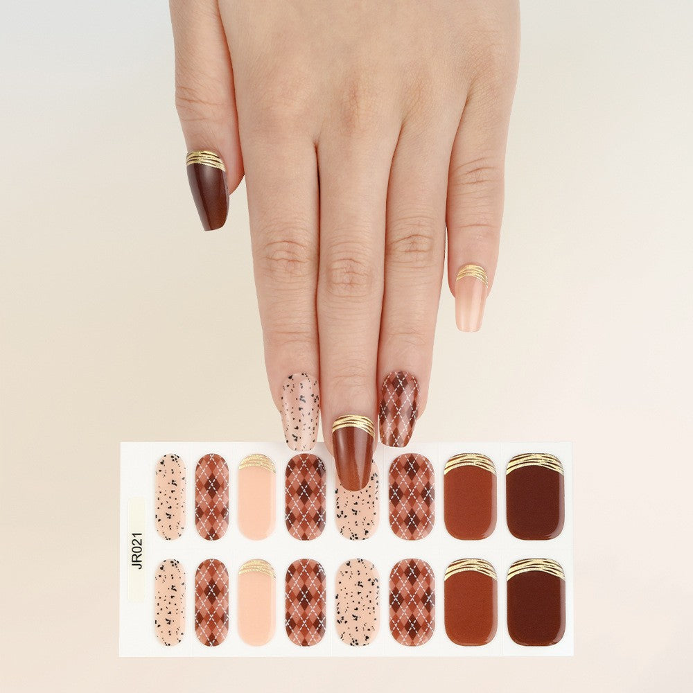 Halbgehärtete UV- und wasserfeste Gel-Aufkleber