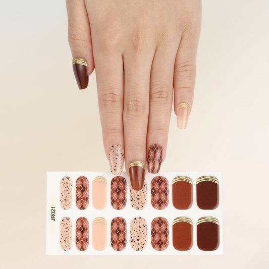 Halbgehärtete UV- und wasserfeste Gel-Aufkleber