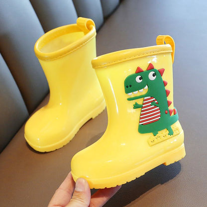 Children's Cute Cartoon Non-slip Low-top Rain Boots