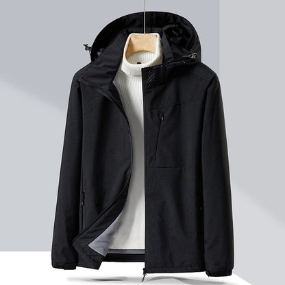 Paar Einlagige Jacke Winddichte Sport Fleece gefütterter wattierter Overall