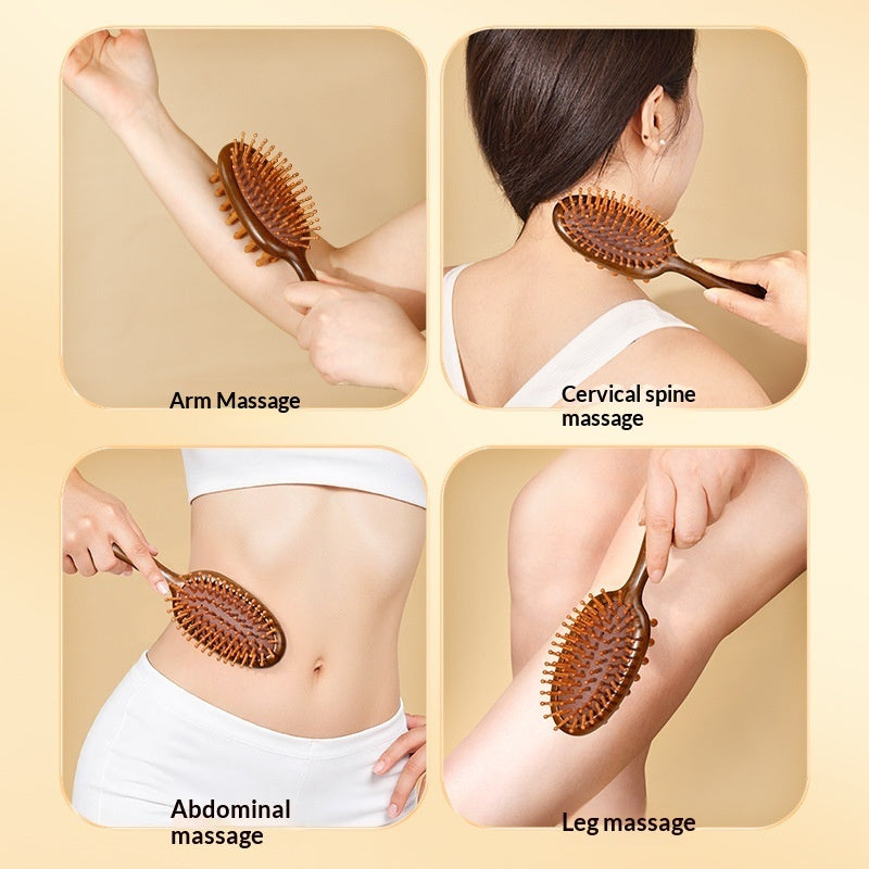 Multi-functional 28-tooth Double-sided Air-cushioned Comb