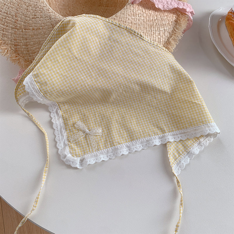 Female Sweet Dopamine Lace Hair Band Headcloth