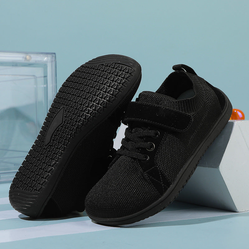 Big Foot Bone Schuhe mit breiter Zehenpartie, weiche Sohle, lässig für Kinder