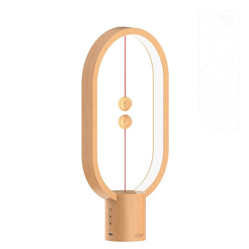 Mini-LED-Tischleuchte mit Magnetschalter, USB-Anschluss und stimmungsvoller Beleuchtung für Schlafzimmer und Nachttisch.