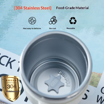 Tragbarer Mischbecher aus Edelstahl 304