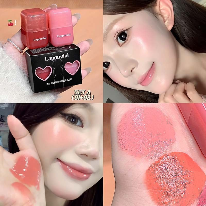 Mini Sweet Face Ice-Translucent Nude Feuchtigkeitsspendendes Rouge für natürliche Strahlkraft