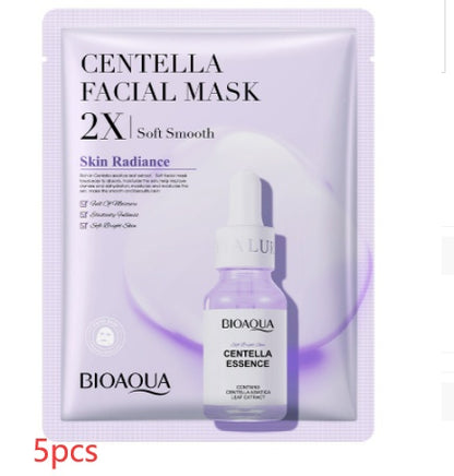 Kollagen-Gesichtsmaske, feuchtigkeitsspendende und straffende Tuchmaske, Hyaluronsäure-Gesichtsmasken, Hautpflege-Gel