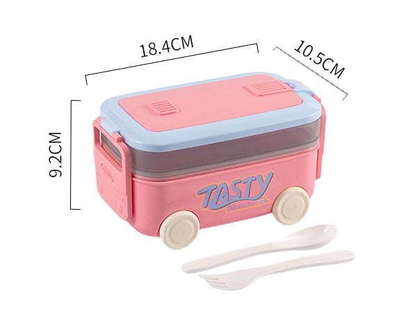 Lunch Box And Water Cup Set For Office Workers Microwaveable Bento Box