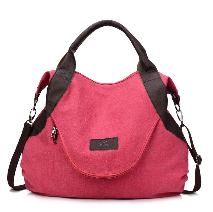 Handtaschen Damen Minimalistische Retro Schulter-Crossbody-Tasche Vintage Canvas