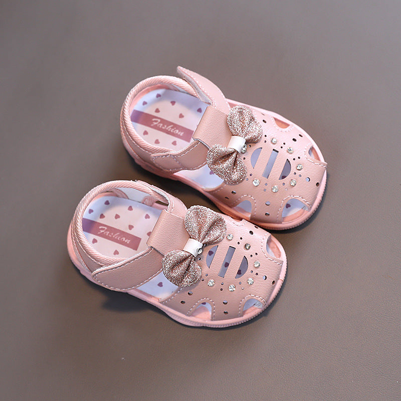 Babyschuhe mit weicher Sohle, Zehensandalen für Kleinkinder