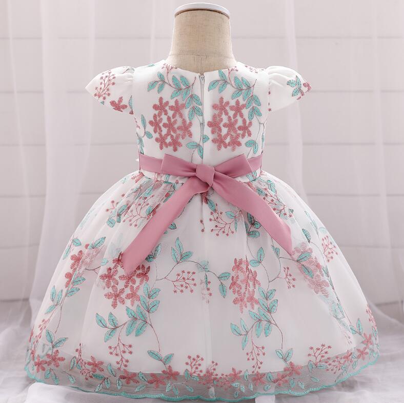 Sommerliche Kinderkleidung, Babygeburtstagskleid, Hochzeitskleid, Rock, flauschiges Kleid für Mädchen