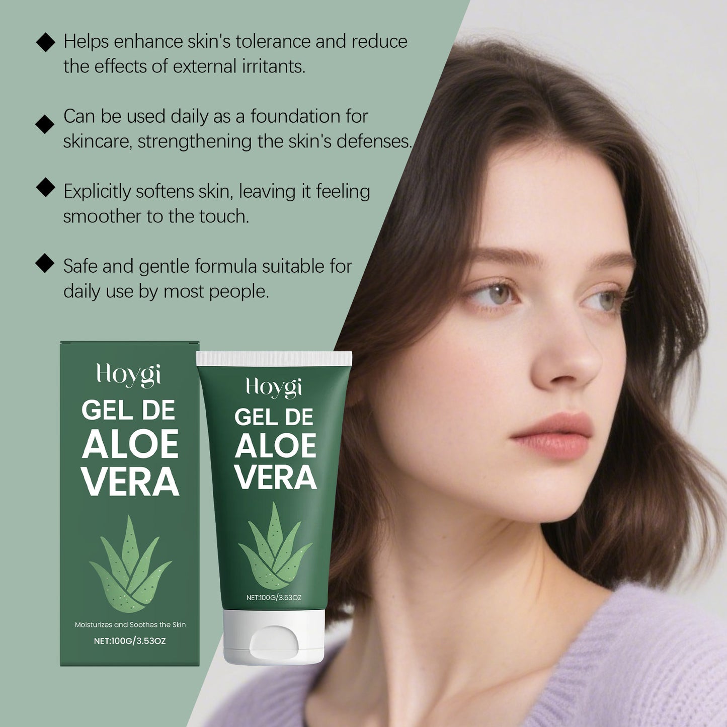 Aloe Beruhigendes und Reparierendes Gel