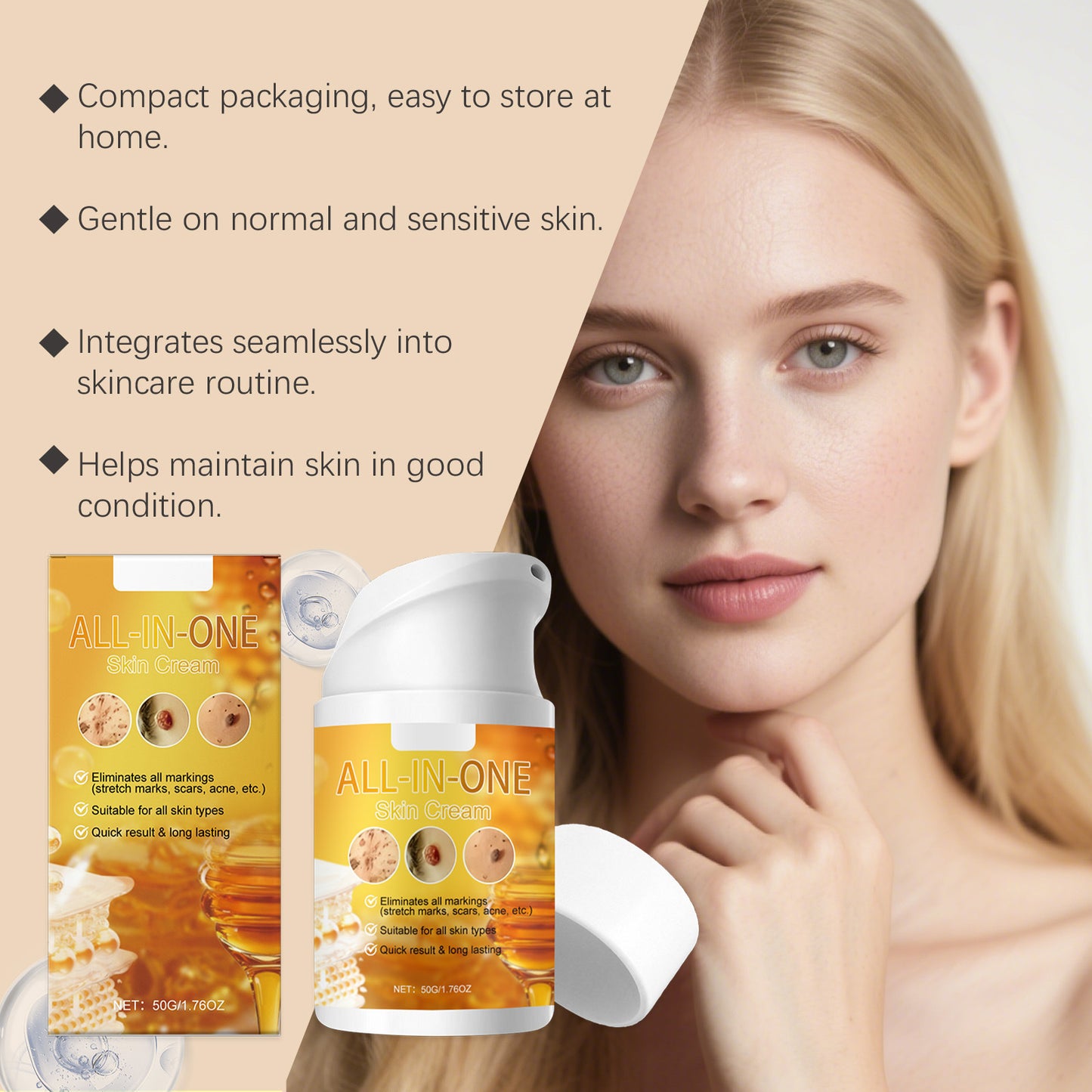 Retinol-Hautpflegecreme