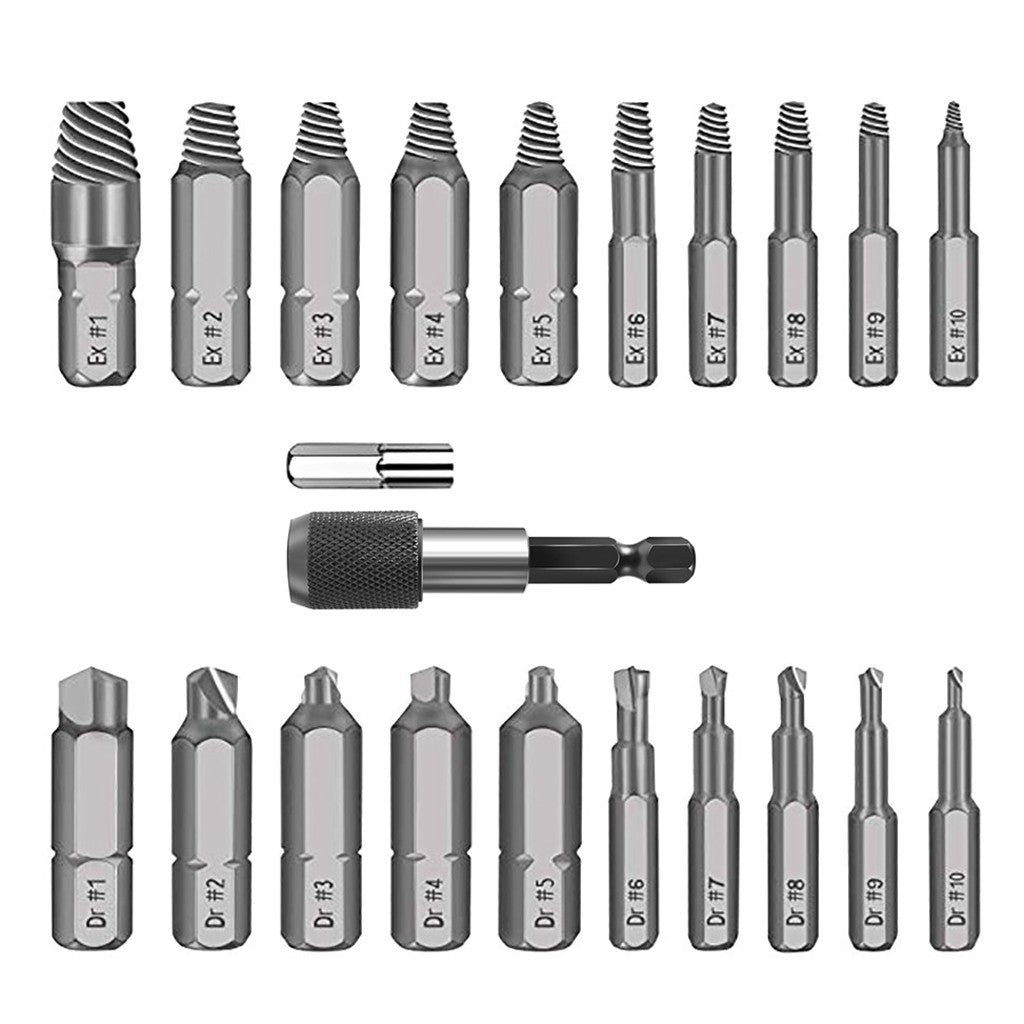 22pc screw extractor