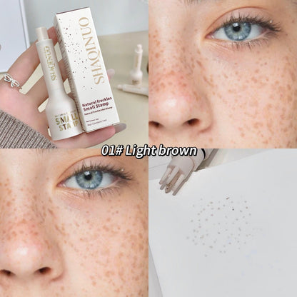 Mini-Stempel mit natürlichem Sommersprossenmotiv, wasserfest und fleckenentfernend