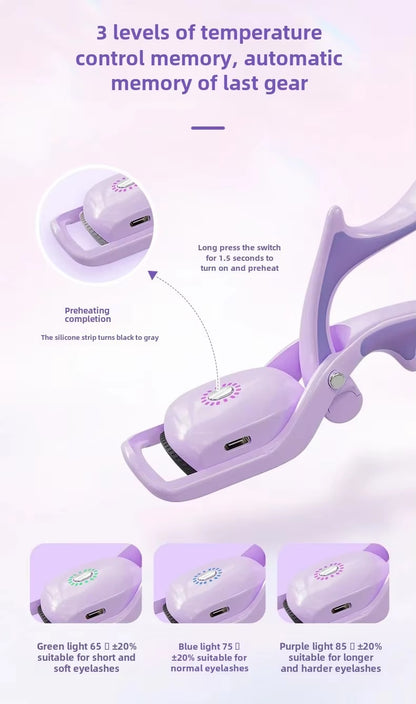 Electric Eyelash Curler - Double Handle