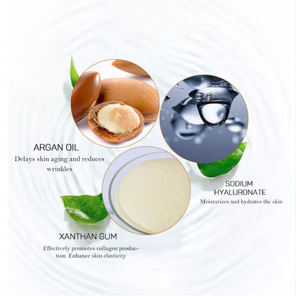 Feuchtigkeitsspendende und aufhellende Gesichtsmaske