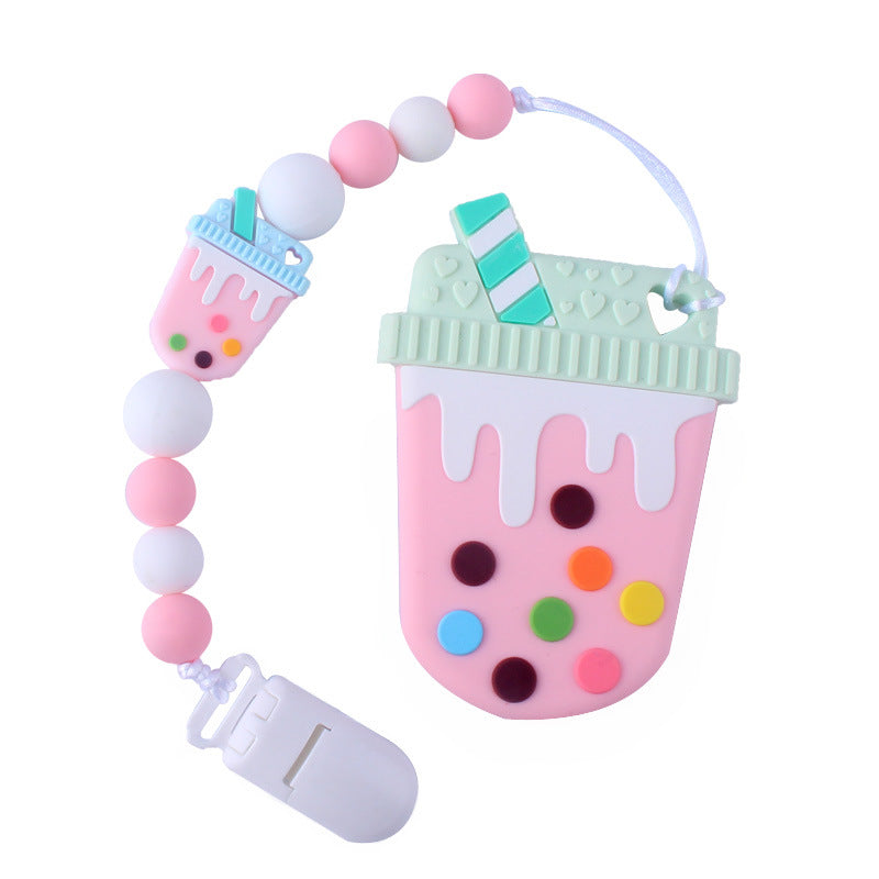 Babyzubehör Zahngel Schnullerkette Set
