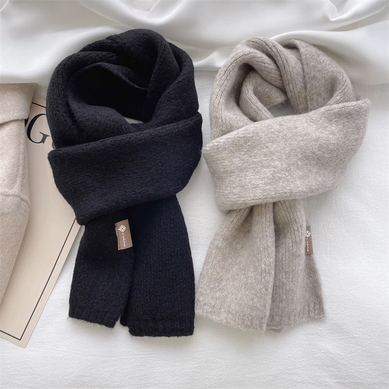 Romantic Versatile Scarf In Bright White Tones