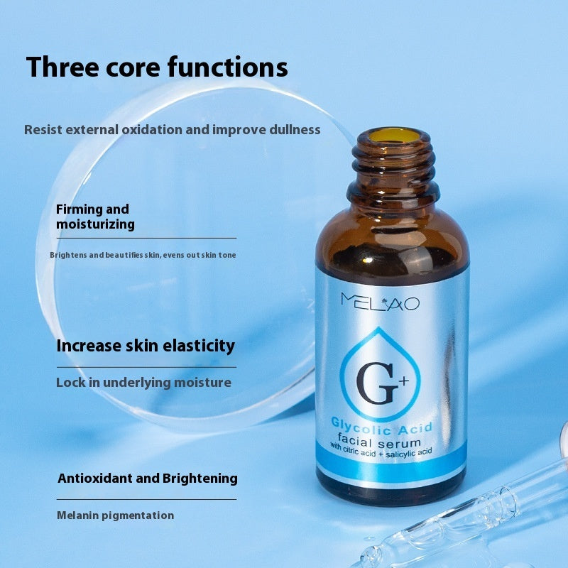 Mildes Augenaufhellungsmittel mit Glykolsäure