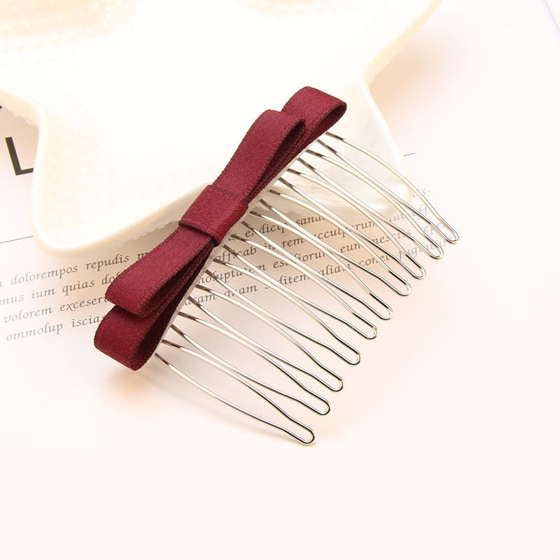 Haarspange mit Schleife, Haarkamm, Haarspange, Haarschmuck