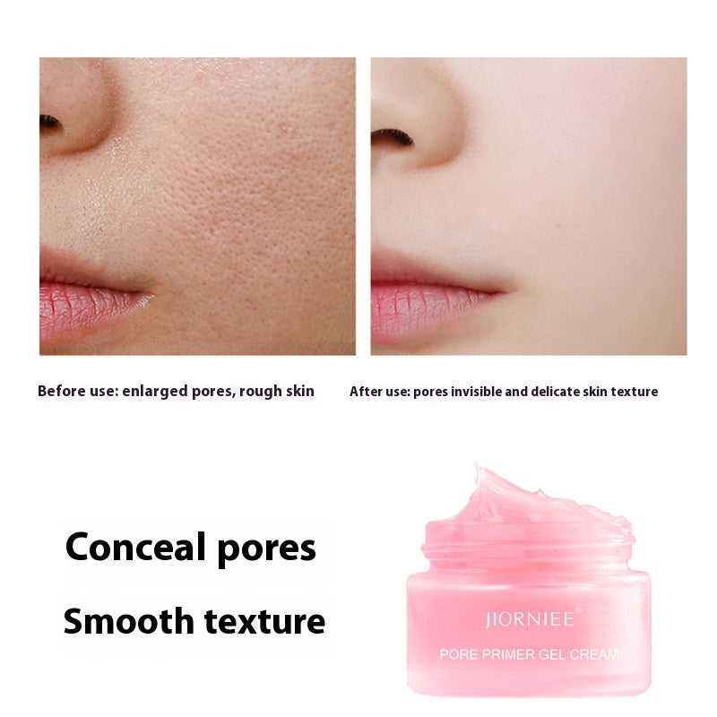 Foundation-Gel vor dem Schminken