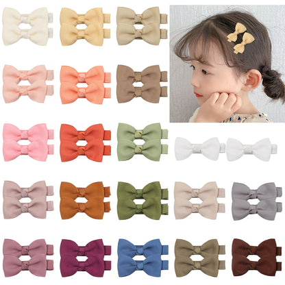 40–80 Stück vollständig gefütterte, rutschfeste Haarspangen in 20–40 Pastellfarben, Haarspangen und Schleifen für Babys, Kleinkinder und Mädchen