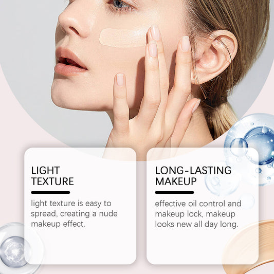 Leichte, langanhaltende Foundation, wischfestes Make-up