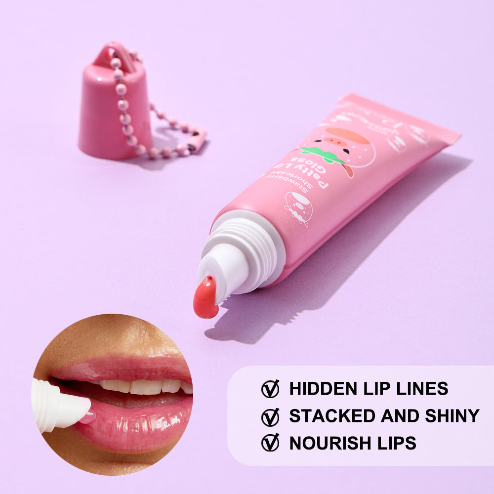 Lipgloss der farbenfrohen Frucht-Cartoon-Serie – erfrischend und feuchtigkeitsspendend