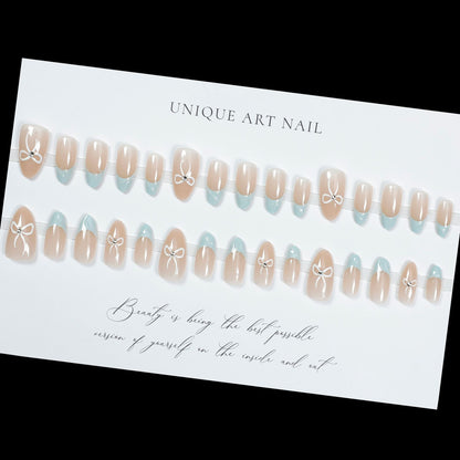 Französischer 3D-Nagelsticker für Damen