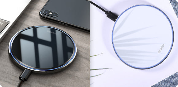 Kabelloses 10-W-Spiegel-Ladegerät für grenzüberschreitendes Laden