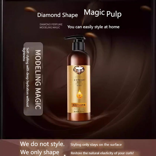 Styling Magic Serum Feuchtigkeitsspendendes, lockenverstärkendes, volumengebendes und definierendes Serum speziell für lockiges Haar