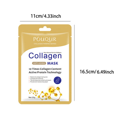 Feuchtigkeitsspendende und nährende Gesichtsmaske mit Pflanzen- und Fruchtextrakten