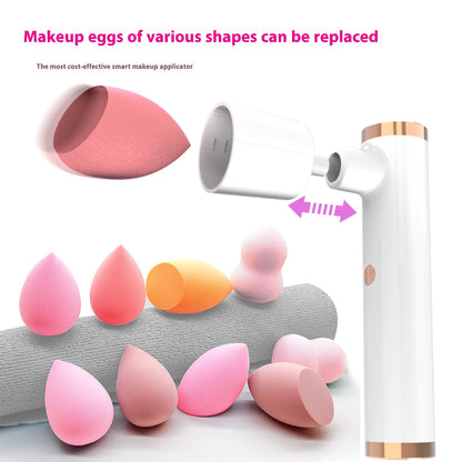 Elektrischer Nass- und Trockenpuderquasten-Aufsatz für bequemes Schminken