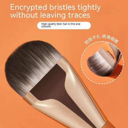 Lightweight Seamless Flat Head Base Makeup Facial Care Brush