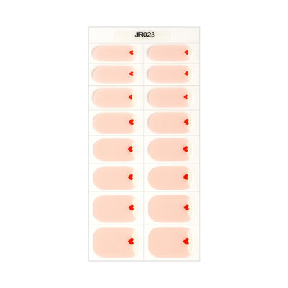 Halbgehärtete UV- und wasserfeste Gel-Aufkleber