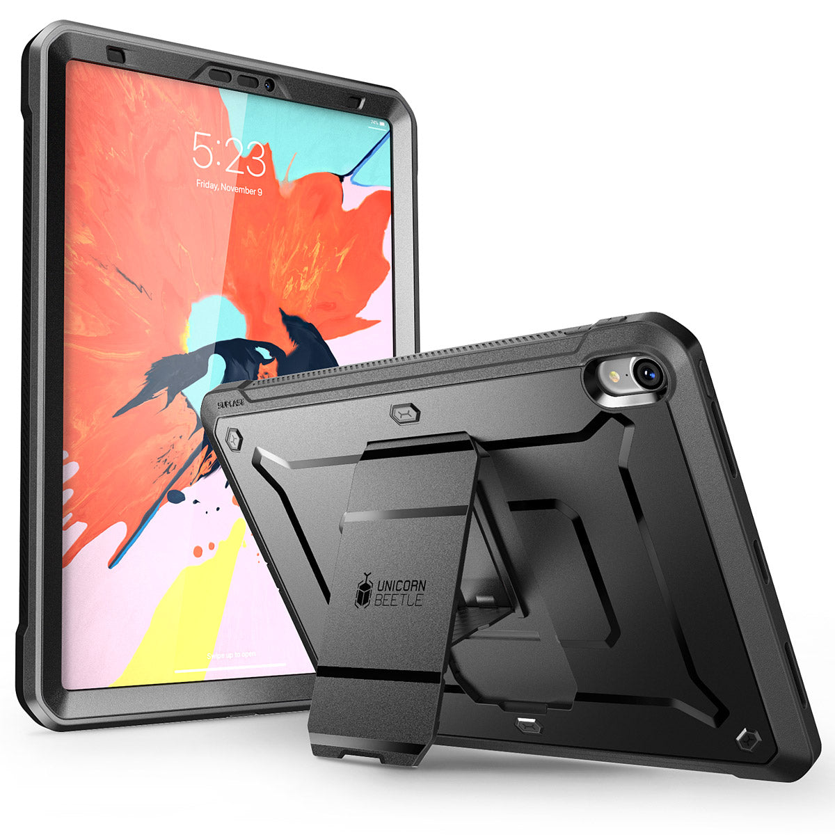SUPCASE UB PRO Ganzkörperhülle mit integriertem Displayschutz und Ständer für iPad Pro 12.9 (Nicht von Apple, kompatibel mit iPhone-Modellen)
