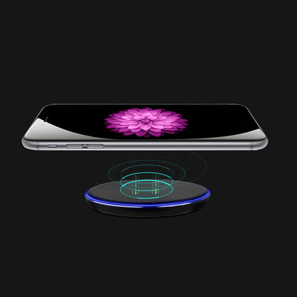 1Pc Wireless Charger Qi-Certified Ultra-Slim 5W Charging Pad For IOS Phone XS MAX XR XS X 8 8 Plus Galaxy S10 S9 S8 S7