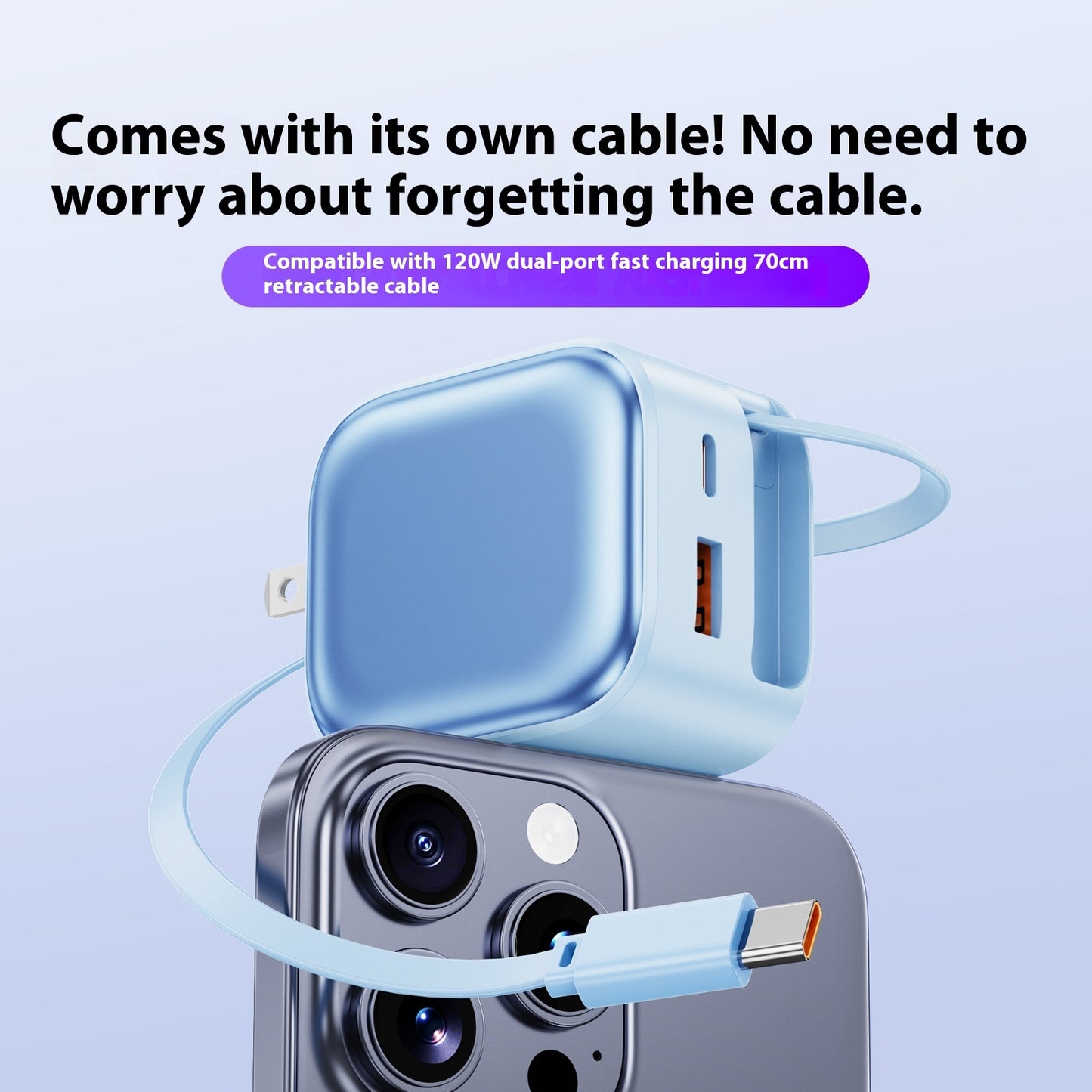 AI-Temperaturregelung Drei-Port-Galliumnitrid-Ladegerät von American Standard