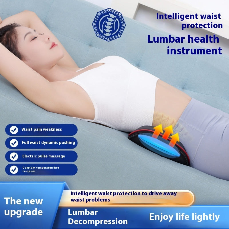Waist Massage Instrument Heating Back Waist Support Cushion