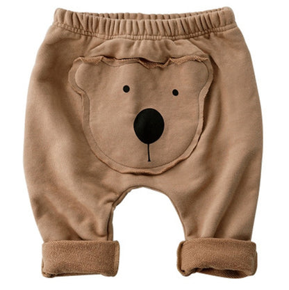 Babyhose mit Cartoon-Aufnäher 
