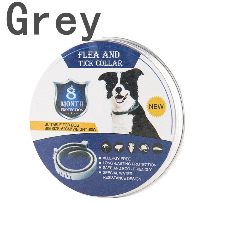 Anti-Mücken-Halsband für Haustiere, Katzen und Hunde, verstellbar, Insektenschutzhalsband, Haustierbedarf