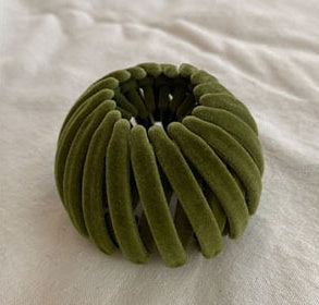 Velvet Bird's Nest Hairpin Lazy Hair Band For Bun Haircut Hair Band Girl's High Ponytail Barrettes
