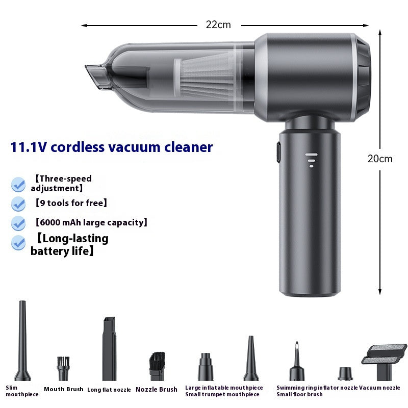 Bürstenloser Hochleistungs-Autoreiniger mit dritter Gangeinstellung