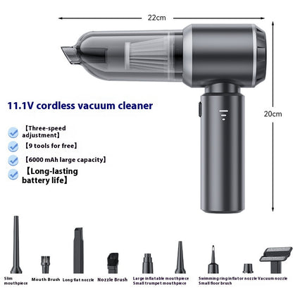 Bürstenloser Hochleistungs-Autoreiniger mit dritter Gangeinstellung