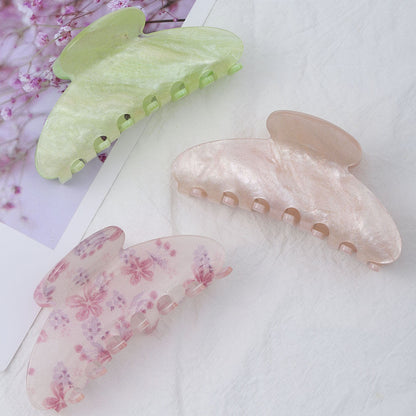 Haarspange „Sternenhimmel“ aus Acryl, mehrfarbig